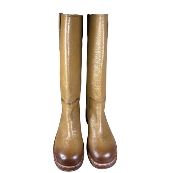 Free People Blaze Pull-On Leather Boots Toasted Wheat Women’s US 8 - Picture 12 of 15